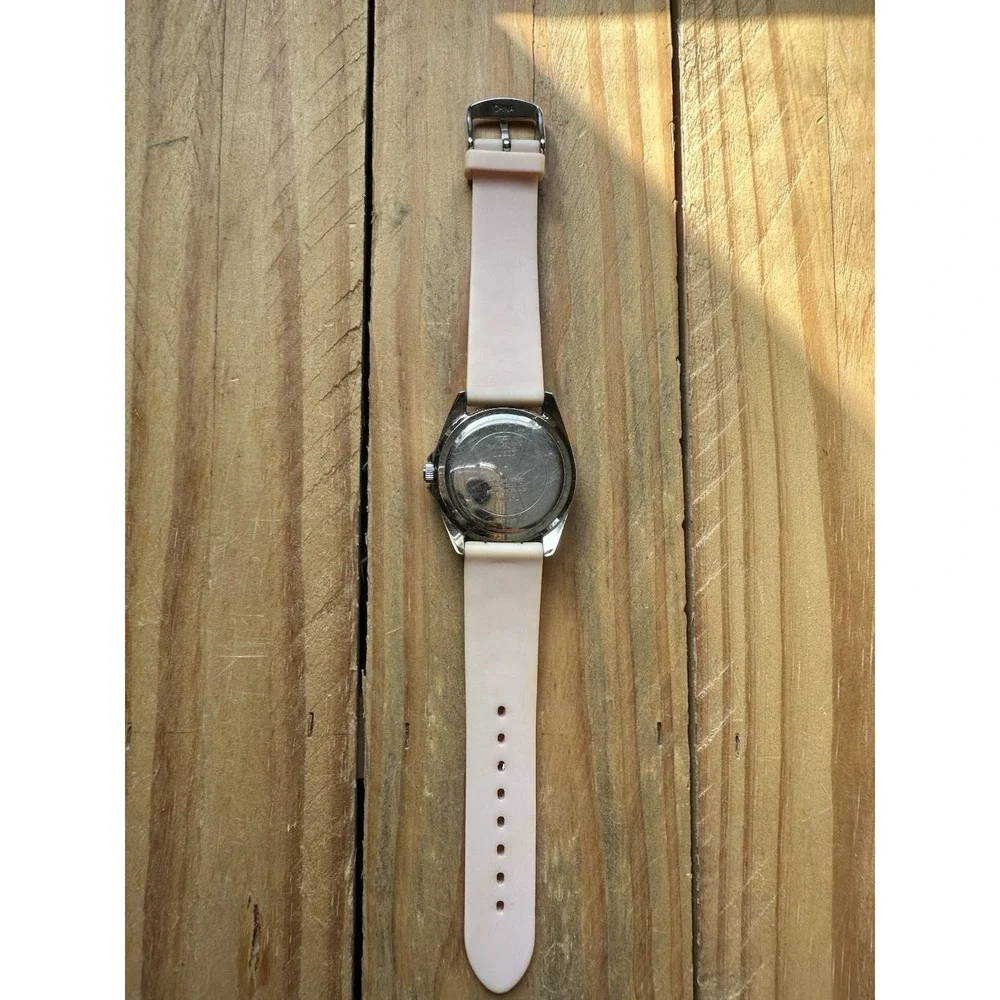 Guess Ladies Multifunction Pink Watch G10197L Water Resistant To 350 FT WORKS - Picture 10 of 14